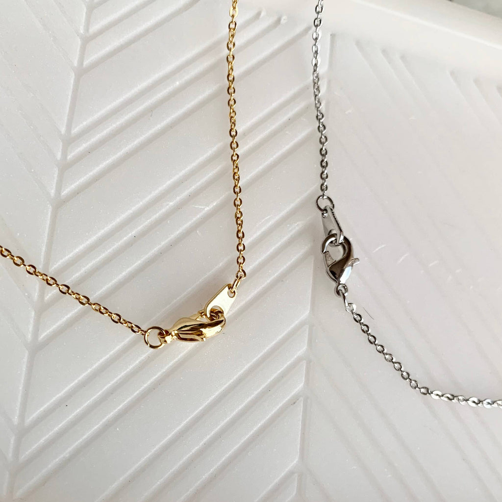 CRYSTAL CROSS NECKLACE | platinum | diamond cross necklace