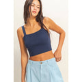 RIBBED CROPPED TANK TOP