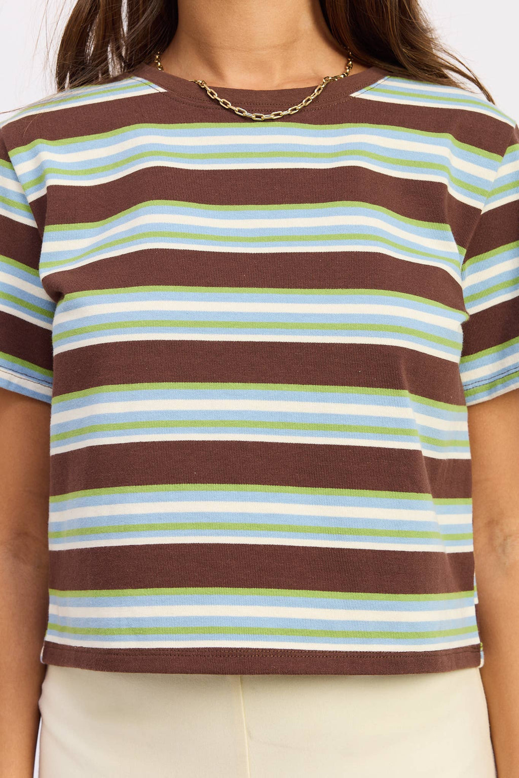 STRIPED BOYFRIEND TEE