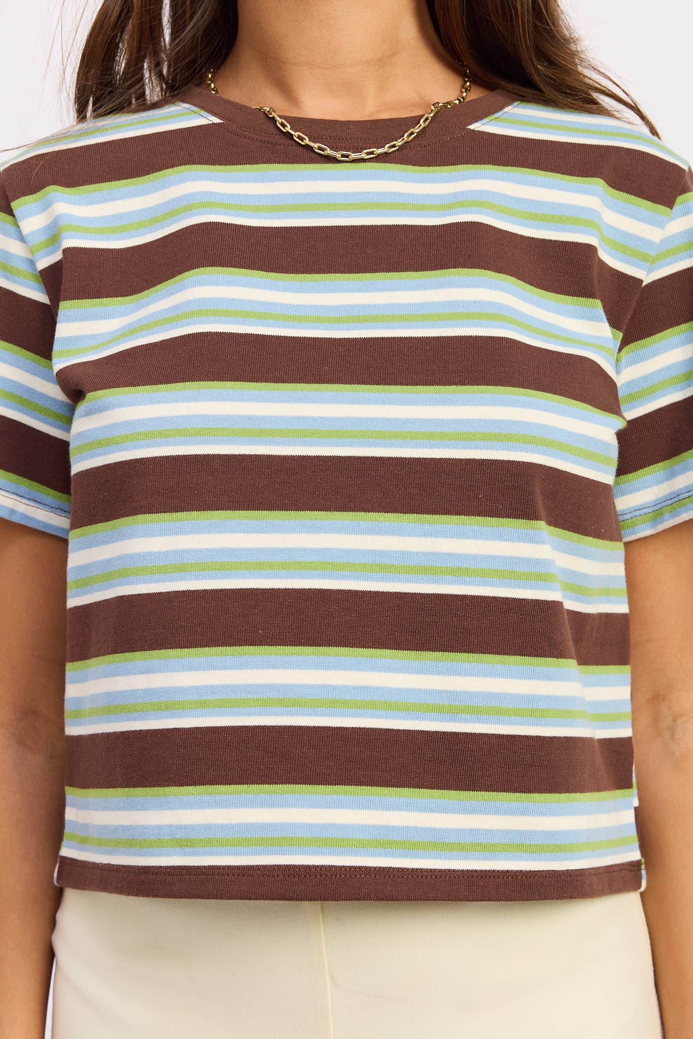STRIPED BOYFRIEND TEE