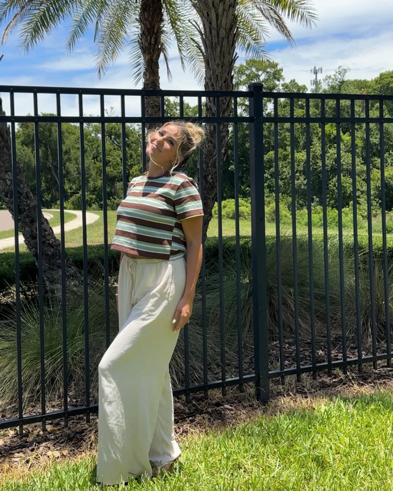 STRIPED BOYFRIEND TEE