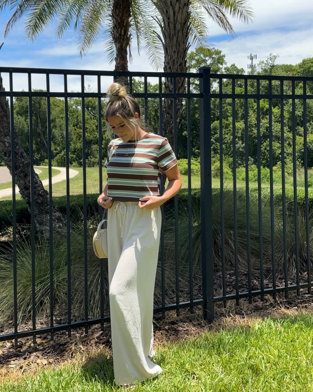 STRIPED BOYFRIEND TEE