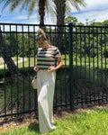 STRIPED BOYFRIEND TEE