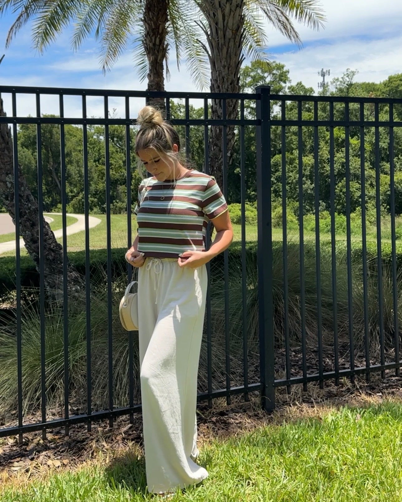 STRIPED BOYFRIEND TEE
