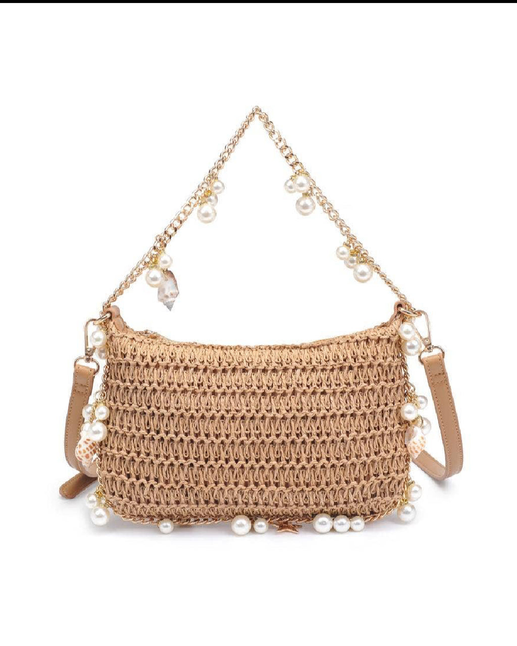 STEPH SEASHELL EVENING BAG