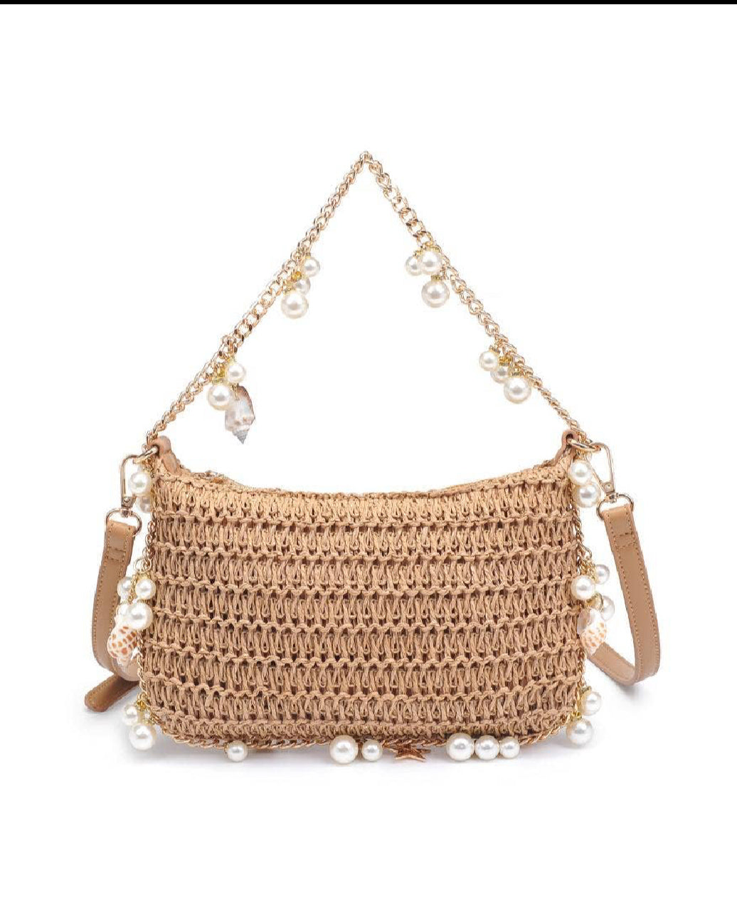 STEPH SEASHELL EVENING BAG