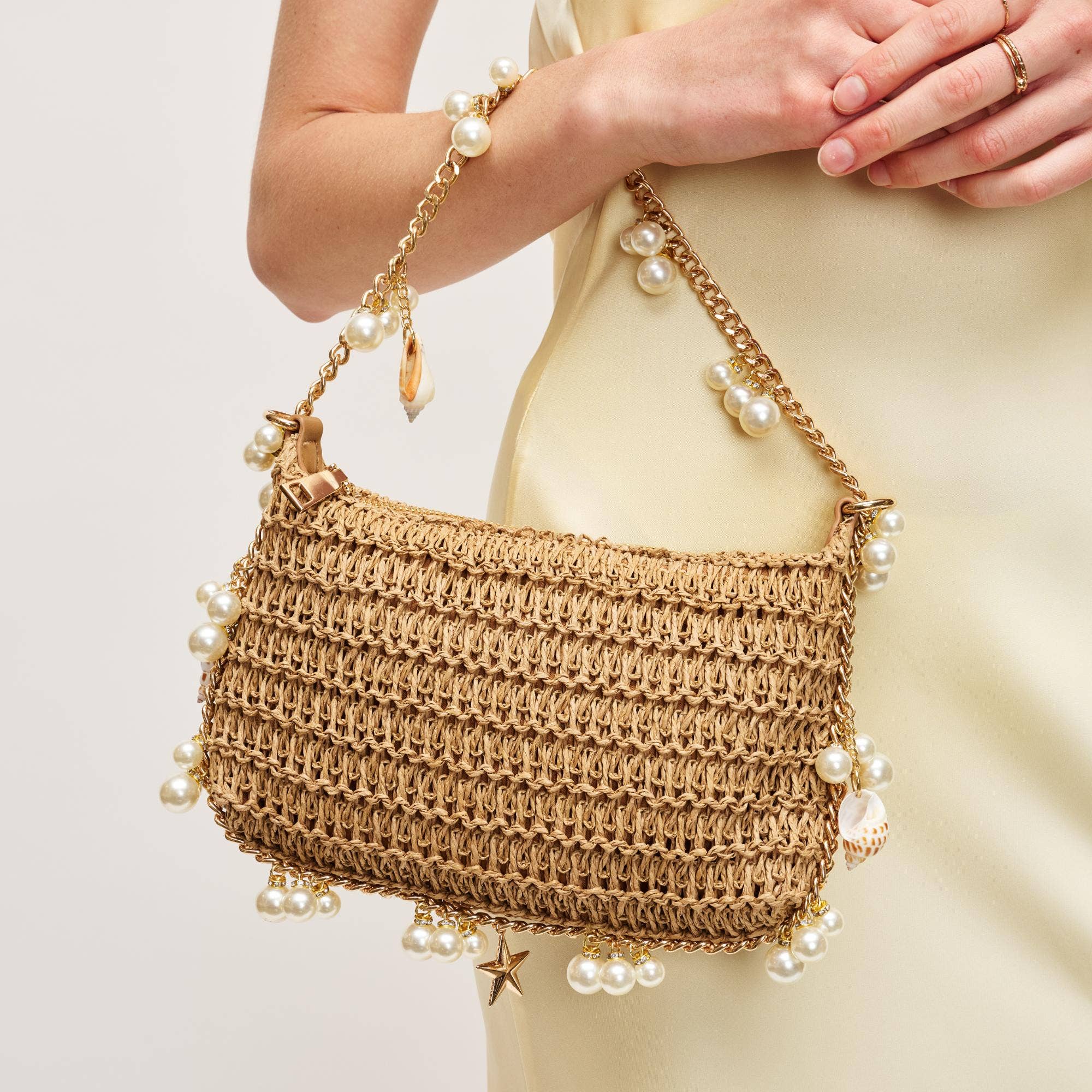 STEPH SEASHELL EVENING BAG